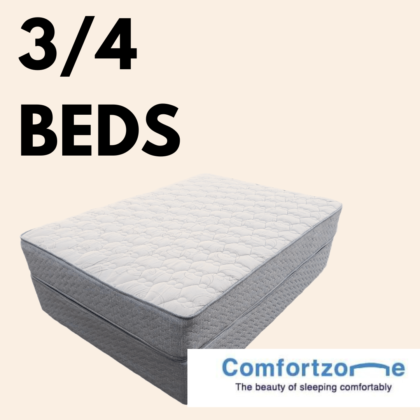 3/4 beds